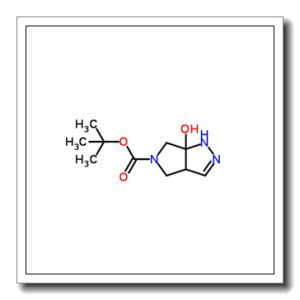 2-Methyl-2-propanyl 6a-hydroxy-3a,4,6,6a-tetrahydropyrrolo[3,4-c]pyrazole-5(1H)-carboxylate