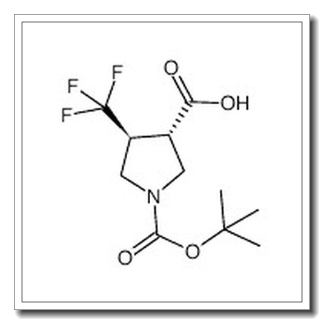 Trans-1-(Tert-Butoxycarbonyl)-4-(Trifluoromethyl)Pyrrolidin E-3-Carboxylic Acid