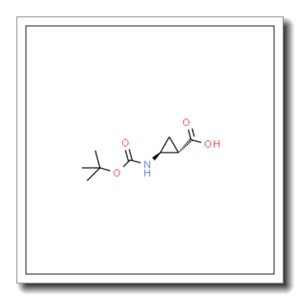 (1S,2S)-2-({[(2-Methyl-2-propanyl)oxy]carbonyl}amino)cyclopropanecarboxylic acid