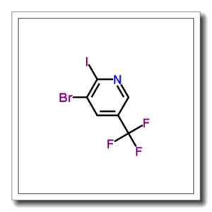 3-溴-2-碘-5-(三氟甲基)吡啶