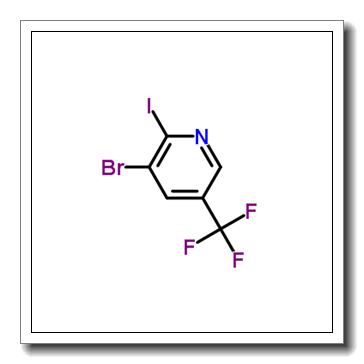 3-溴-2-碘-5-(三氟甲基)吡啶
