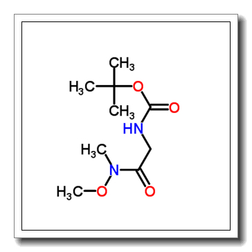 tert-butyl N-[2-[methoxy(methyl)amino]-2-oxoethyl]carbamate CAS 121505-93-9