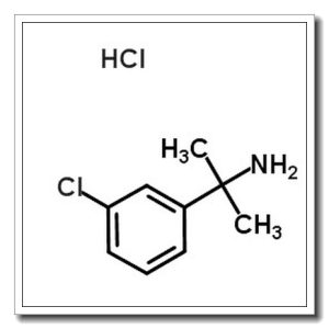 2-(3-Chlorophenyl)-2-propanamine hydrochloride (1:1)