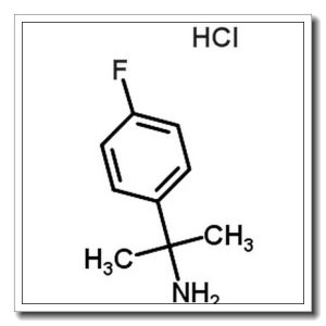 2-(4-Fluorophenyl)-2-propanamine hydrochloride (1:1)
