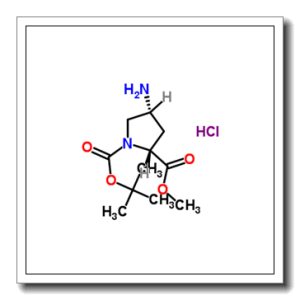 (2R,4R)-1-叔丁氧羰基-4-氨基吡咯烷2-甲酸甲酯盐酸盐