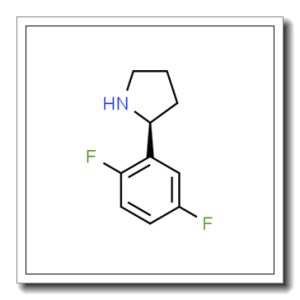 (2S)-2-(2,5-二氟代苯基)吡咯烷
