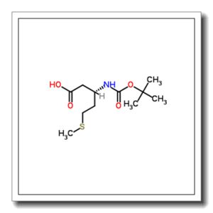 (3S)-3-({[(2-Methyl-2-propanyl)oxy]carbonyl}amino)-5-(methylsulfanyl)pentanoic acid
