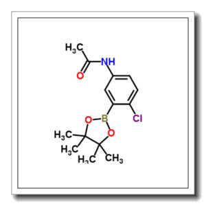 5-乙酰氨基-2-氯苯硼酸频那醇酯