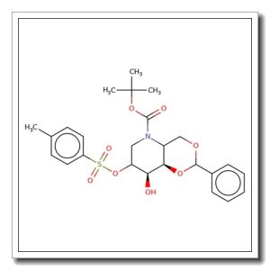 4,6-O-Benzylidene-N-Boc-2-O-p-toluenesulfonyl-1,5-imino-D-glucitol