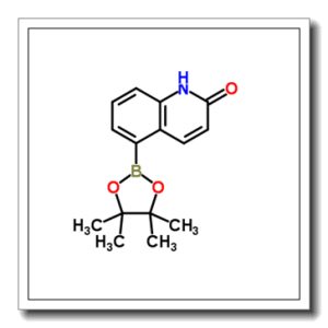 5-(4,4,5,5-tetramethyl-[1,3,2]-dioxaborolan-2-yl)quinolin-2(1H)-one