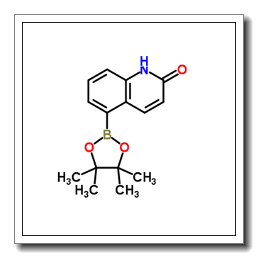 5-(4,4,5,5-tetramethyl-[1,3,2]-dioxaborolan-2-yl)quinolin-2(1H)-one