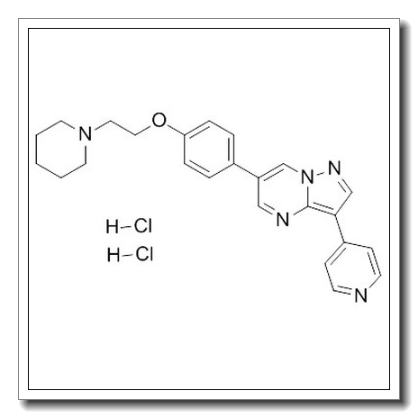 6-[4-(2-piperidin-1-ylethoxy)phenyl]-3-pyridin-4-ylpyrazolo[1,5-a]pyrimidine,dihydrochloride CAS 1219168-18-9 
