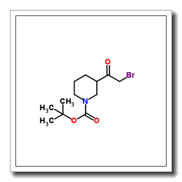 tert-Butyl 3-(2-bromoacetyl)piperidine-1-carboxylate CAS 1219813-78-1