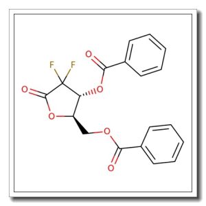 3,5-Di-O-benzoyl-2-deoxy-2,2-difluoro-D-ribonic acid-1,4-lactone