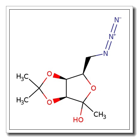 6-Azido-1,6-dideoxy-3,4-O-isopropylidene-D-lyxo-2-hexulofuranose CAS 122194-05-2