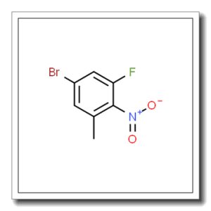 5-Bromo-1-fluoro-3-methyl-2-nitrobenzene