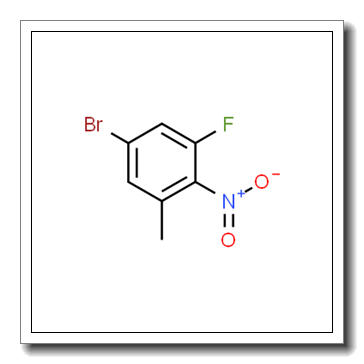 5-Bromo-1-fluoro-3-methyl-2-nitrobenzene