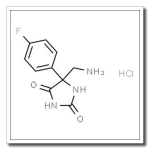 5-(氨基甲基)-5-(4-氟苯基)咪唑烷-2,4-二酮盐酸盐