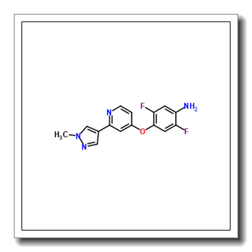 2,5-Difluoro-4-{[2-(1-methyl-1H-pyrazol-4-yl)-4-pyridinyl]oxy}aniline CAS 1225278-35-2