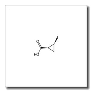 (±)-(cis)-2-iodocyclopropanecarboxylic acid