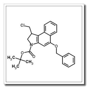 2-Methyl-2-propanyl 5-(benzyloxy)-1-(chloromethyl)-1,2-dihydro-3H-benzo[e]indole-3-carboxylate