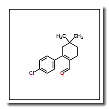 2-(4-氯苯基)-4,4-二甲基-1-环己烯-1-甲醛
