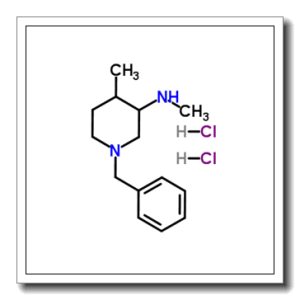 N,4-二甲基-1-苄基-3-哌啶胺二盐酸盐