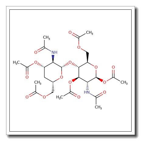 4-Deoxy-D-chitobiose heptaacetate