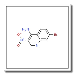 7-溴-3-硝基喹啉-4-胺