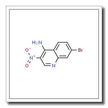 7-bromo-3-nitroquinolin-4-amine CAS 1232149-36-8