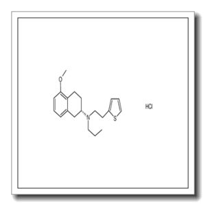 (2S)-5-methoxy-N-propyl-N-(2′-(thien-2-yl)ethyl)tetralin-2-amine hydrochloride