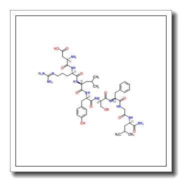 L-α-Aspartyl-N5-(diaminomethylene)-L-ornithyl-L-leucyl-L-tyrosyl-L-seryl-L-phenylalanylglycyl-L-leucinamide CAS 123374-35-6
