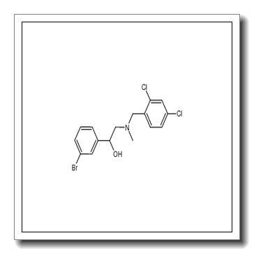 1-(3-bromophenyl)-2-((2,4-dichlorobenzyl)(methyl)amino)ethanol