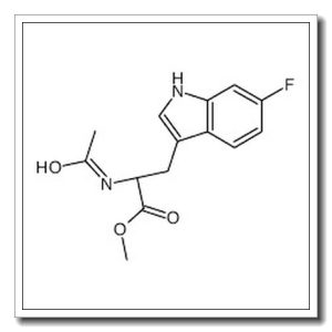 (R)-N-乙酰基-6-氟色氨酸甲酯