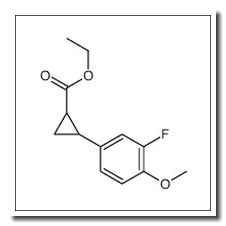 ethyl 2-(3-fluoro-4-methoxyphenyl)cyclopropane-1-carboxylate