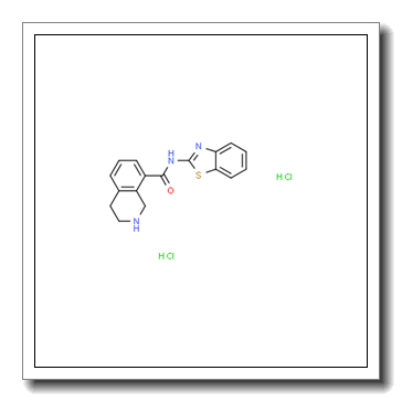 8-Isoquinolinecarboxamide, N-2-benzothiazolyl-1,2,3,4-tetrahydro-, Dihydrochloride CAS 1235034-72-6