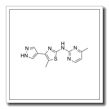 5-methyl-N-(4-methylpyrimidin-2-yl)-4-(1H-pyrazol-4-yl)thiazol-2-amine CAS 1235318-89-4