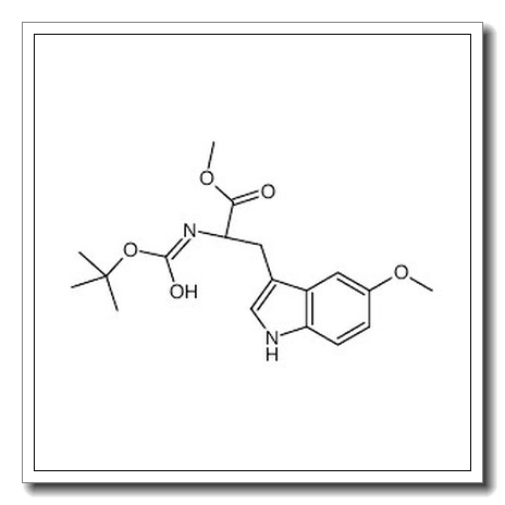 methyl (2S)-3-(5-methoxy-1H-indol-3-yl)-2-[(2-methylpropan-2-yl)oxycarbonylamino]propanoate CAS 1235346-28-7 