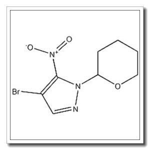 4-bromo-5-nitro-1-(tetrahydro-2H-pyran-2-yl)-1H-pyrazole
