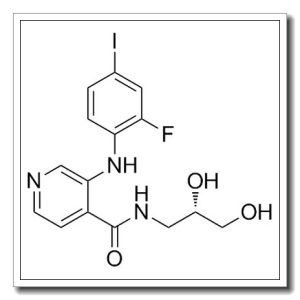 N-[(2S)-2,3-二羟基丙基]-3-[(2-氟-4-碘苯基)氨基]-4-吡啶甲酰胺