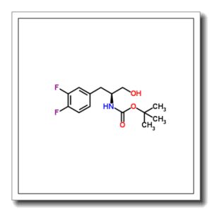 2-Methyl-2-propanyl [(2S)-1-(3,4-difluorophenyl)-3-hydroxy-2-propanyl]carbamate