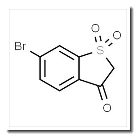 6-溴苯并[b]噻吩-3(2H)-酮 1,1-二氧化