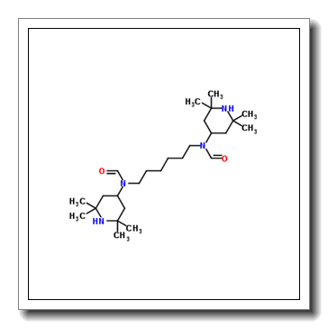 N-[6-[formyl-(2,2,6,6-tetramethylpiperidin-4-yl)amino]hexyl]-N-(2,2,6,6-tetramethylpiperidin-4-yl)formamide CAS 124172-53-8