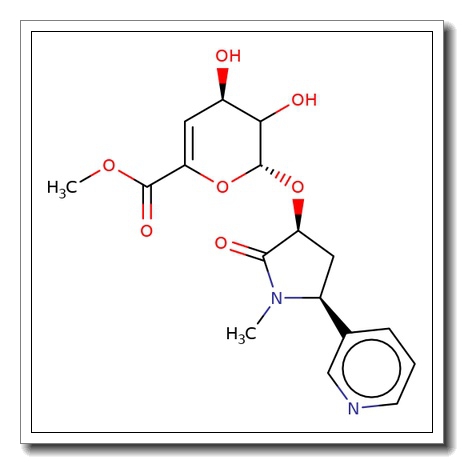 1-O-(trans-3-Hydroxycotinine)-4-deoxy-4,5-didehydro-b-D-glucuronide methyl ester