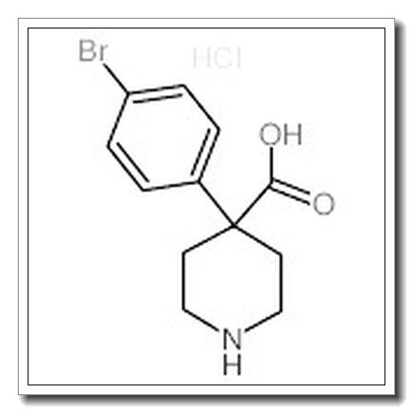 4-(4-溴苯基)哌啶-4-羧酸盐酸盐