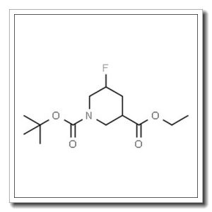 3-Ethyl 1-(2-methyl-2-propanyl) 5-fluoro-1,3-piperidinedicarboxylate