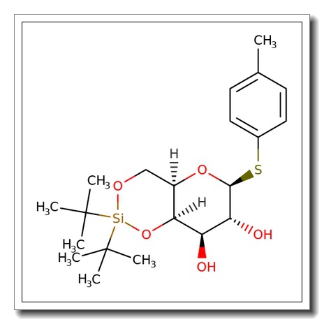 4-Methylphenyl 4,6-O-[bis(1,1-dimethylethyl)silylene]-1-thio-β-D-galactopyranoside CAS 1242144-05-3