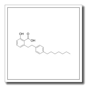 2-[2-(4-庚基苯基)乙基]-6-羟基苯甲酸
