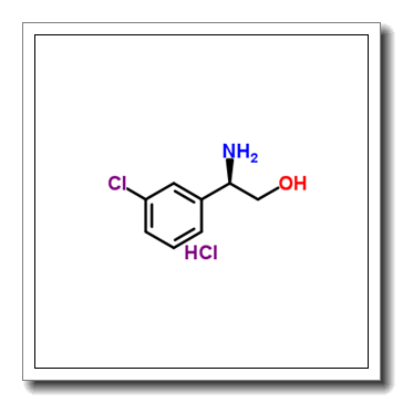 (2R)-2-Amino-2-(3-chlorophenyl)ethanol hydrochloride (1:1)