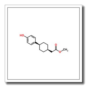 Methyl [cis-4-(4-hydroxyphenyl)cyclohexyl]acetate